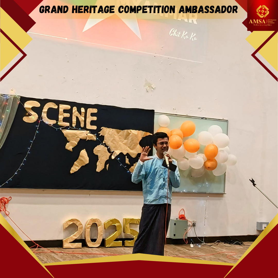 AMSA President Chit Ko Ko Excels at the Grand Heritage Competition 2025