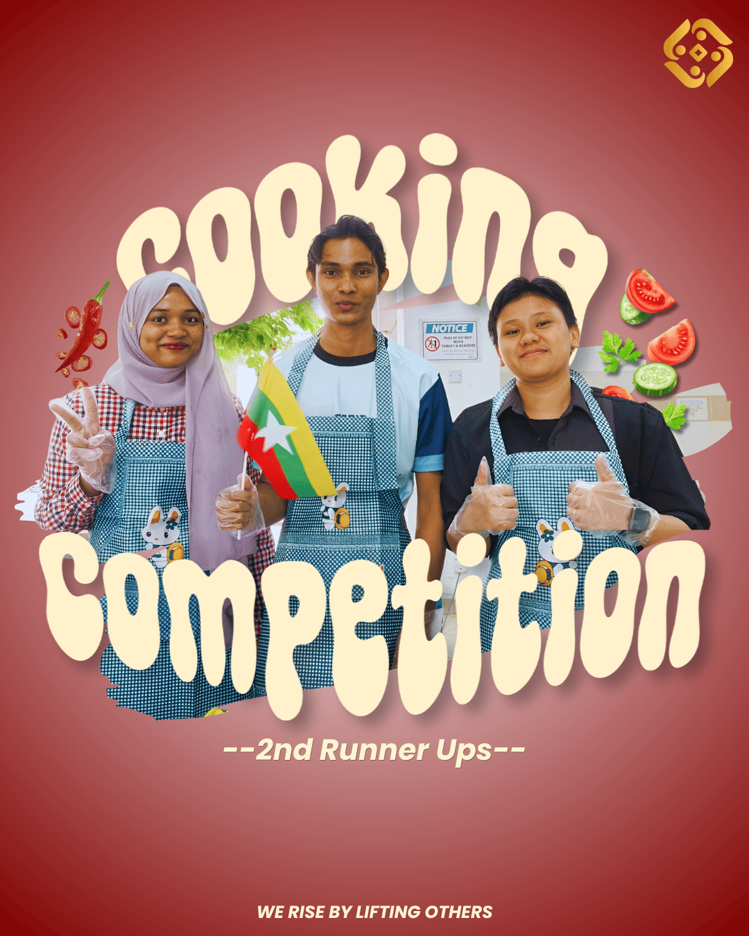 Myanmar Team Secures Second Runner-Up in This Year’s Cultural Cooking Competition