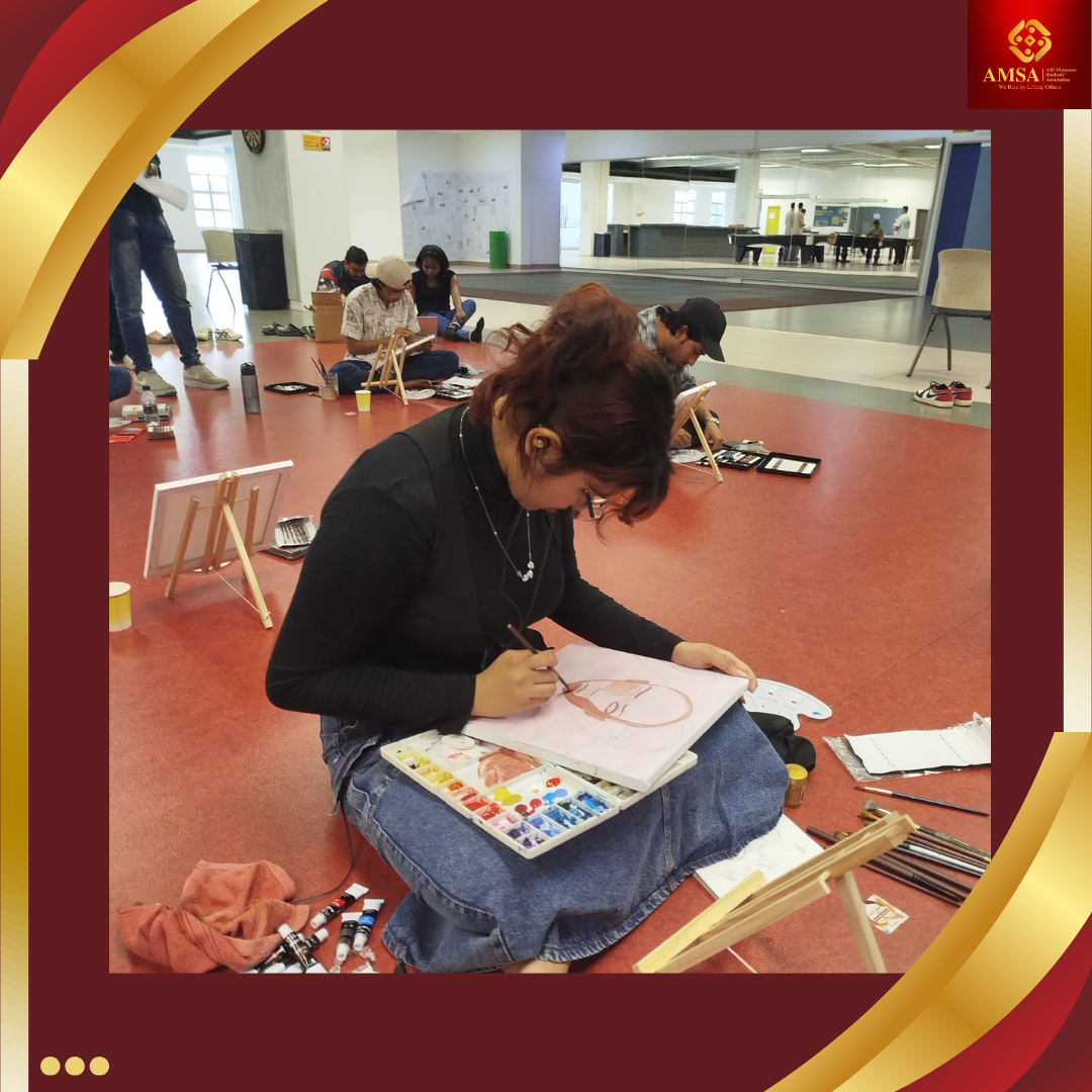 AMSA Artists Win Second and Third Place at the 2025 Cultural Night Painting Competition