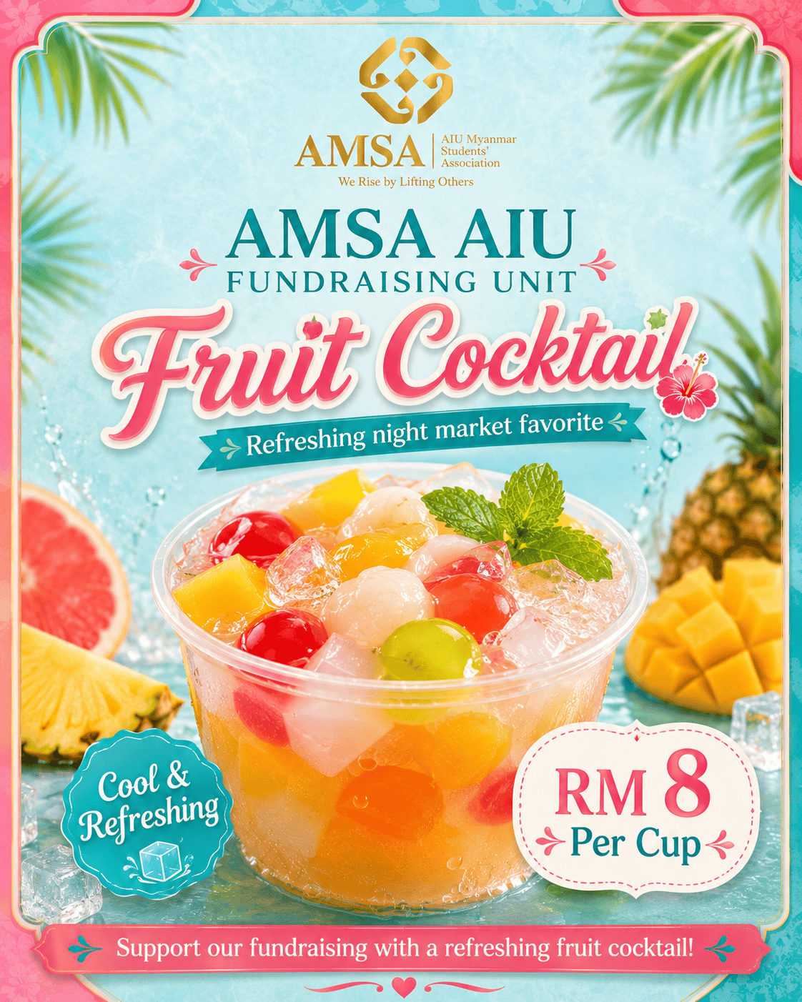 Fruit Cocktail Fundraising Activity